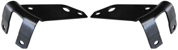1955 Chevy Bel Air Front Or Rear Center Bumper Brackets (Sold As A Pair)
