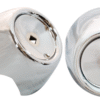 1957 Chevy Bel Air Chrome Front Bumper Bullet Guards (Sold As A Pair) - Image 2