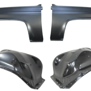 1981-1987 Chevy Gmc Truck Premium Steel Front Fenders & Inner Fenders 4Pc Set