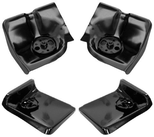 1988-1998 Chevy Gmc Fullsize Pickup Steel Front & Rear Cab Mounts (4 Pc Set)
